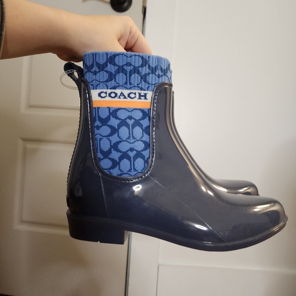 NEW Coach booties - Picture 2 of 6